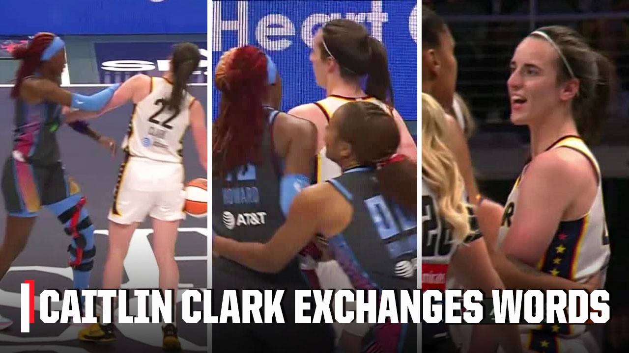 Caitlin Clark, Rhyne Howard exchange words as tensions rise in Fever-Dream | WNBA on ESPN