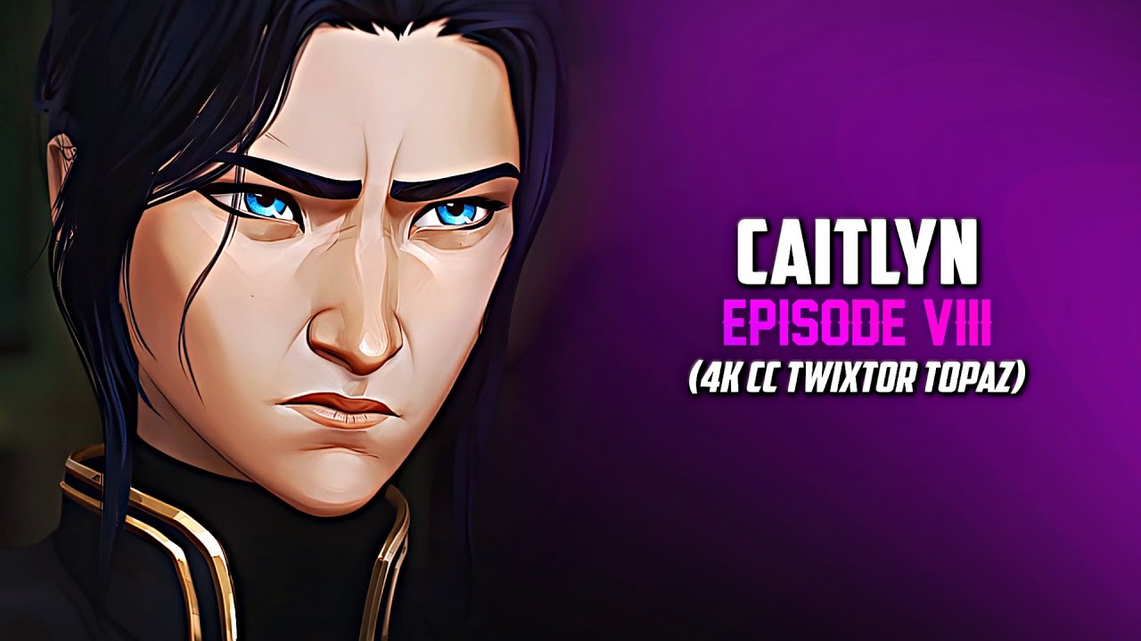Caitlyn: Twixtor Scenepack | Arcane (Season 2 EPISODE 8) - 4K