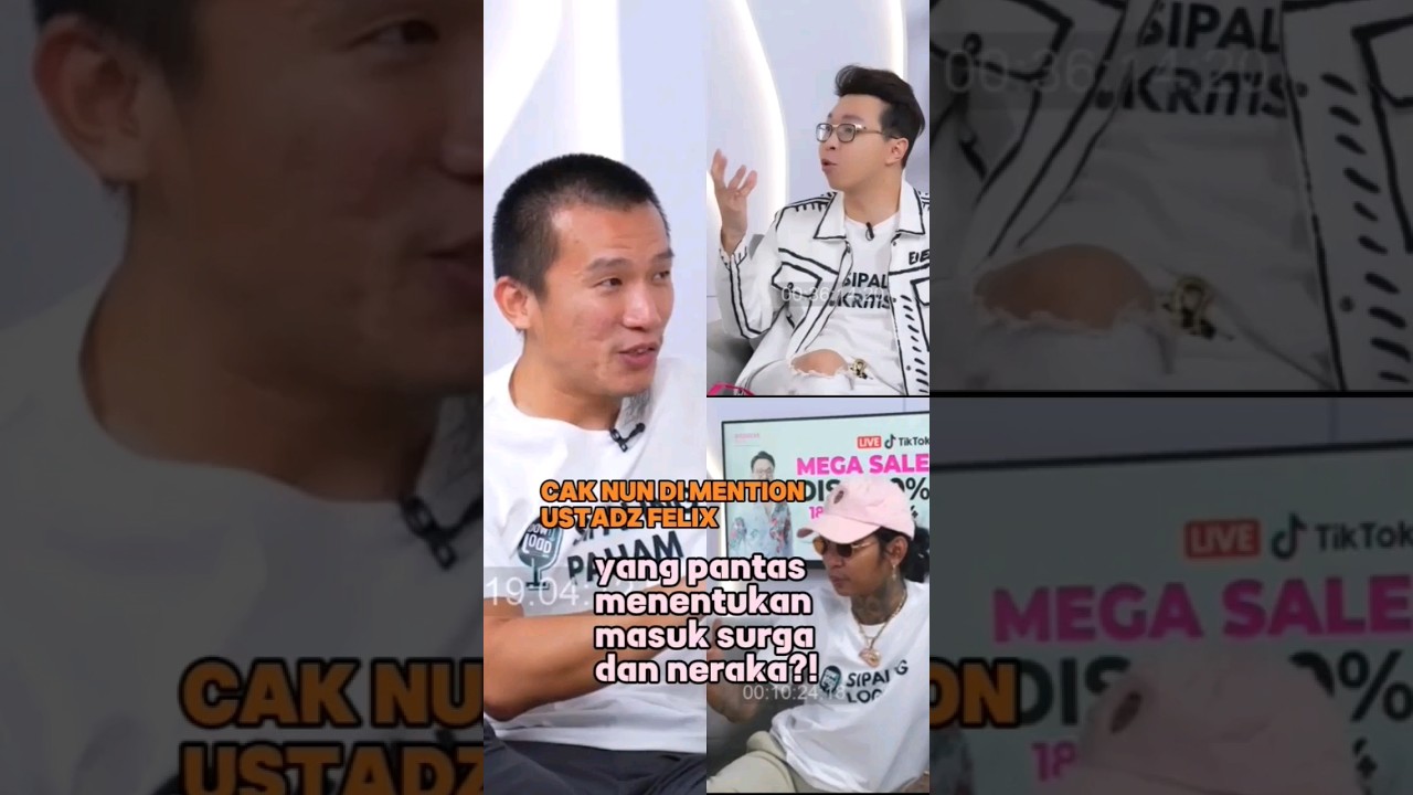 Cak Nun di-Mention Ustadz Felix Siauw| Yang pantas menentukan masuk Surga-Neraka?!