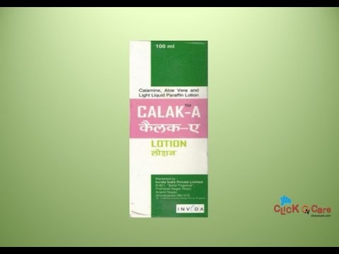Calak A Lotion For Skin Irritation On ClickOnCare