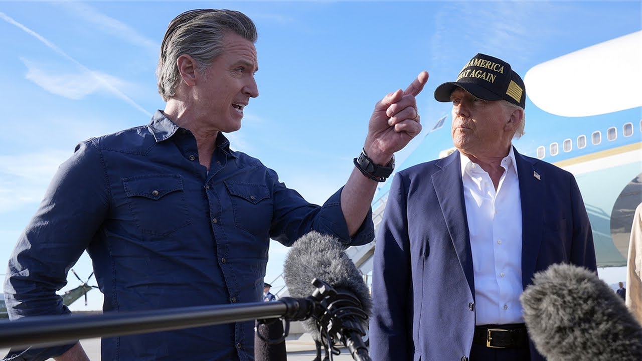 California Gov. Gavin Newsom returns to Trump resistance rhetoric amid Los Angeles protests clash