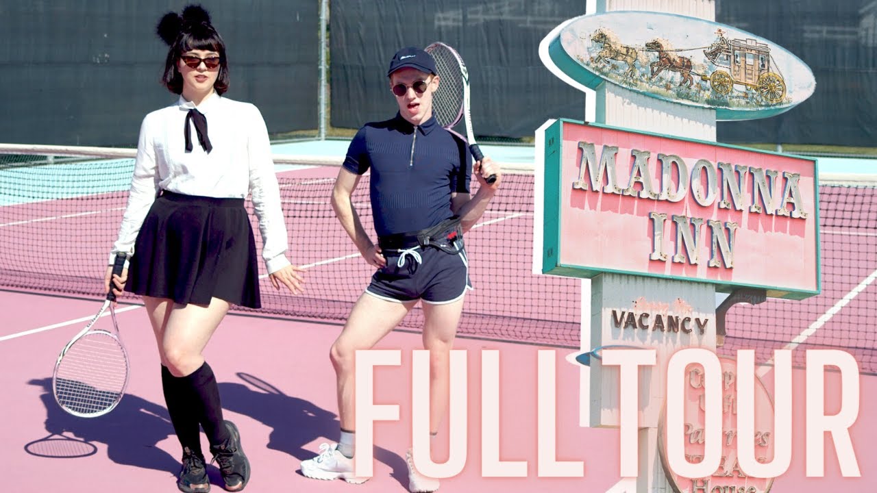 California's BEST Vintage Hotel The Madonna Inn | 1960's Resort|4k #allpink #hollywood #retro