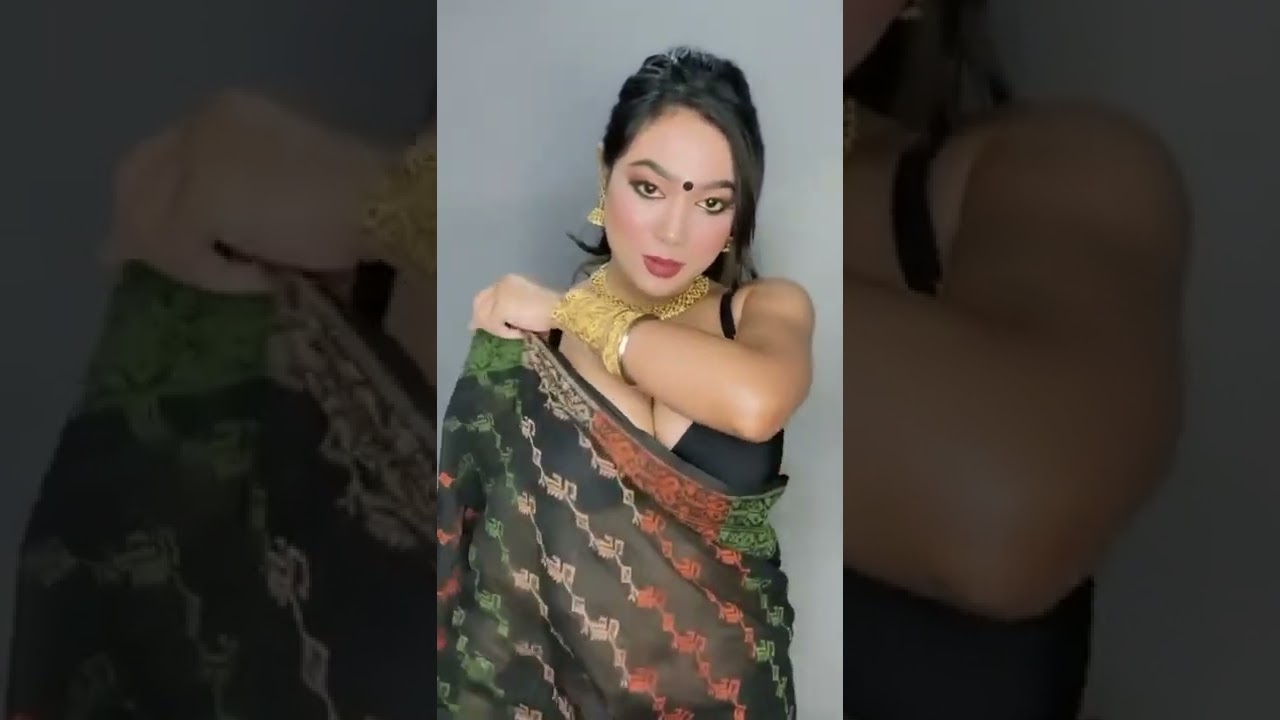 call me sherni l lovely ghosh new hot saree short | #lovelyghosh #shorts