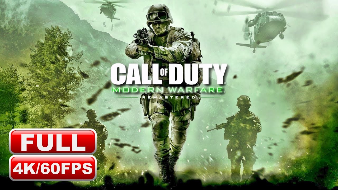Call of Duty 4 Modern Warfare Remastered - Türkçe Altyazı  [4K]