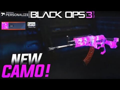 Call of Duty Black Ops 3 THE NEW CHERRY FIZZ CAMO