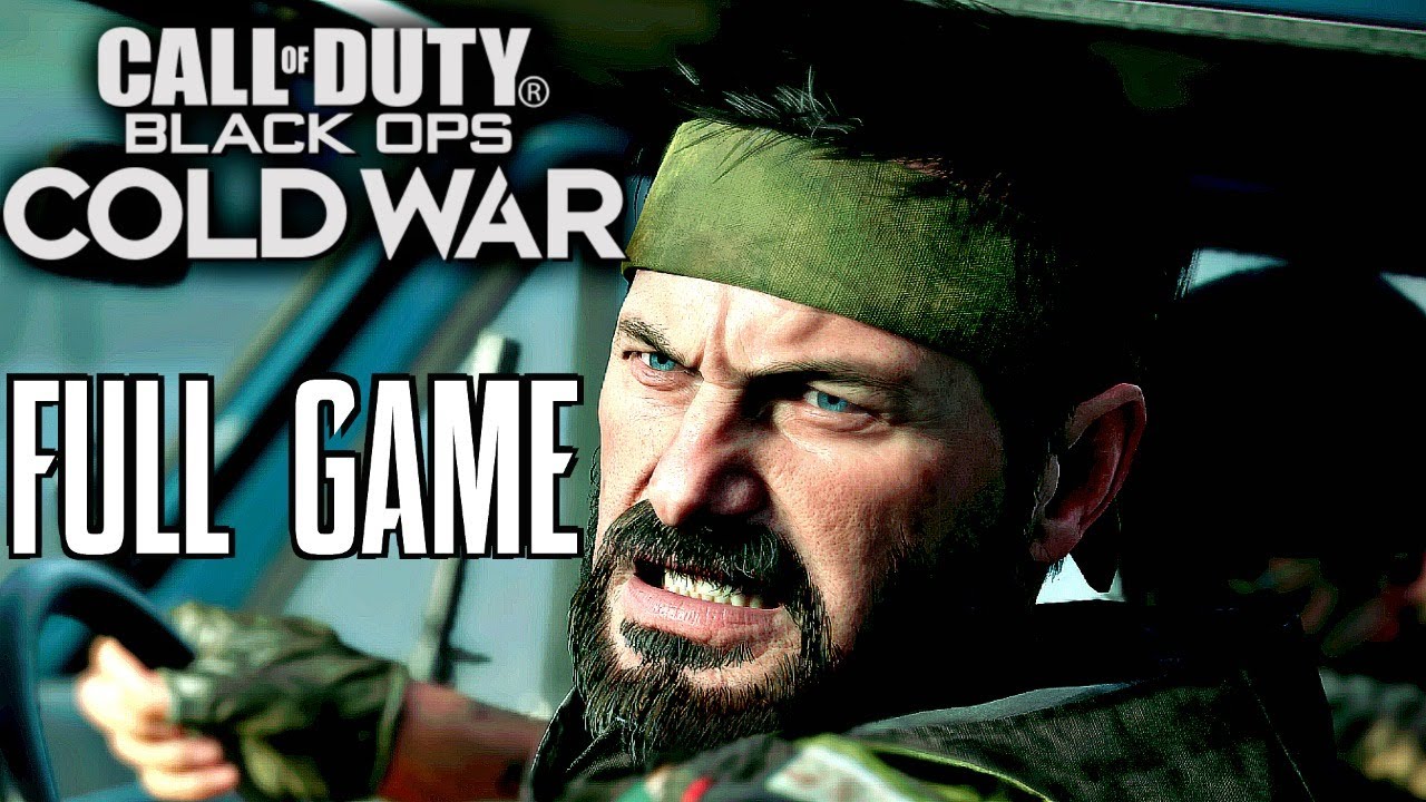 CALL OF DUTY BLACK OPS COLD WAR Gameplay Walkthrough FULL GAME (1080p 60fps)