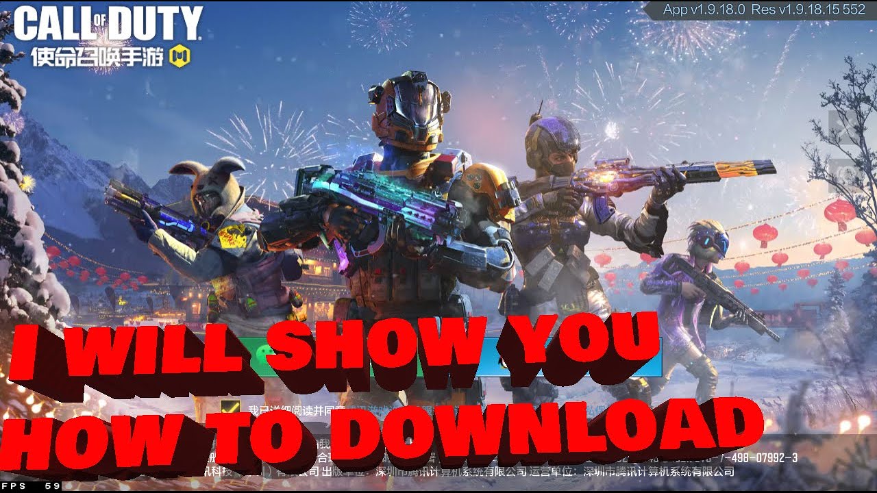 Call Of Duty: Mobile Chinese Version ✅ I Will Show You How To Download ✅ Bluestack Emulator