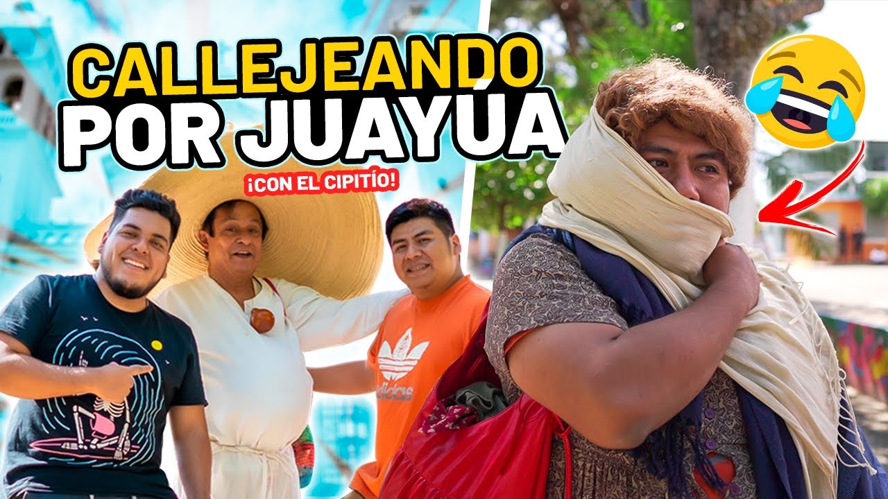 CALLEJEANDO con el CIPITIO en JUAYUA *nos disfrazamos* 😂