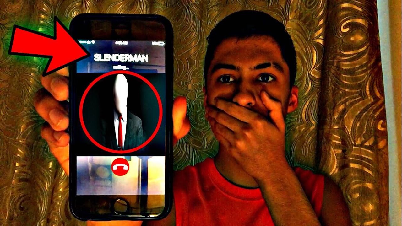 CALLING SLENDERMAN *OMG HE ACTUALLY ANSWERED*