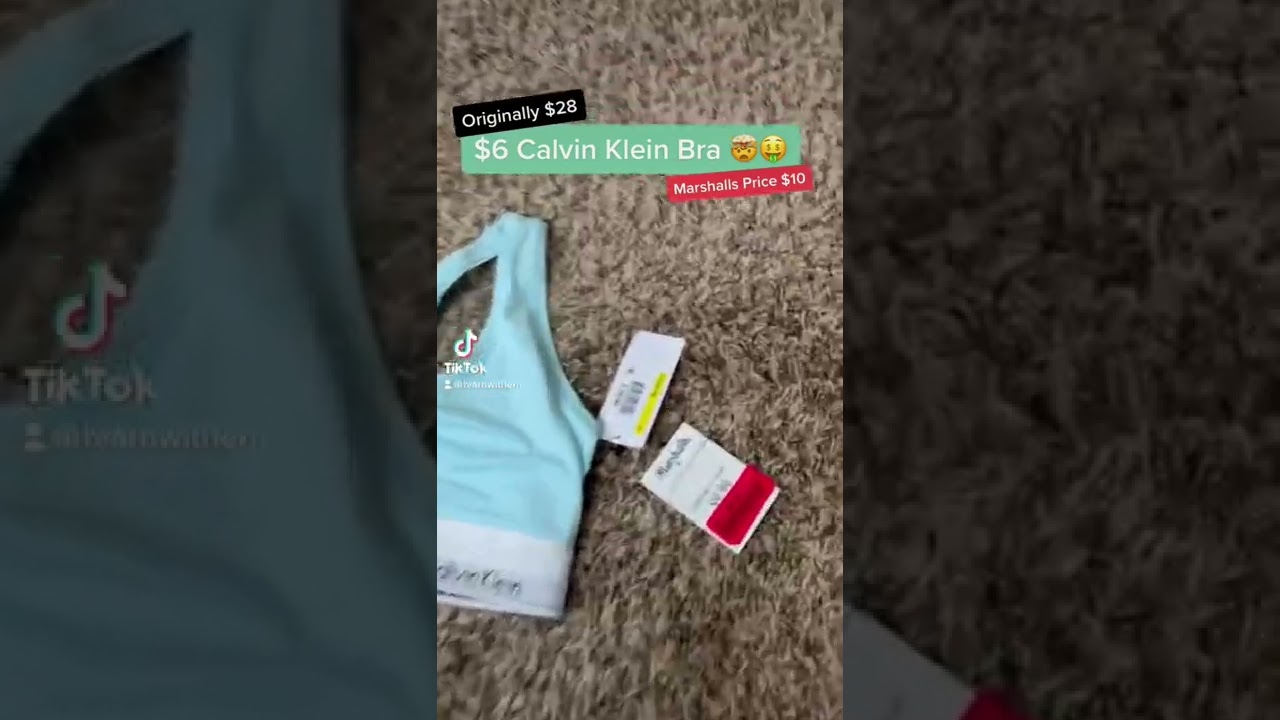 Calvin Klein Bra for $6?! 🤯🙌🏼🤑