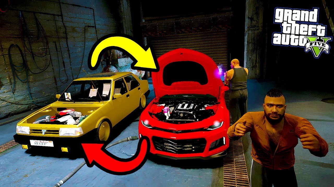 CAMARONUN MOTURUNU TOFAŞA TAKTIK!(ARABA UÇTU) - GTA 5 KEKO MODU