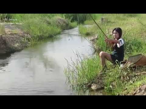 Cambodian Girls Awesome Fishing - Episode 20