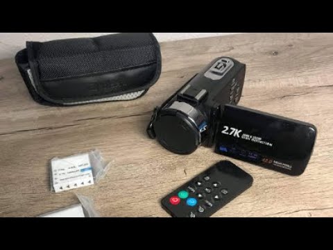 Camcorder 1080P 60FPS 42MP 18X Digital Camera 3 0'' HD Screen Video Camera Review, Small and handy c
