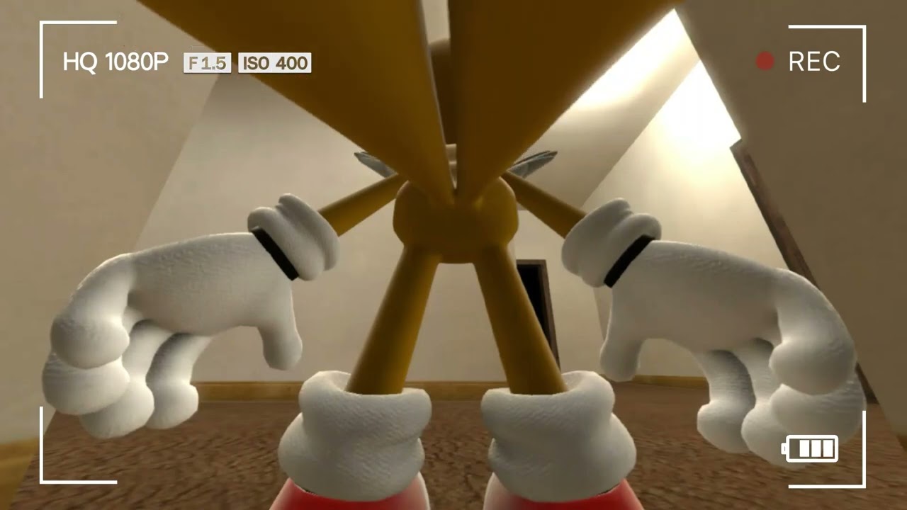 Cameraman Spying Miles 'Tails' Prower Farting In The House