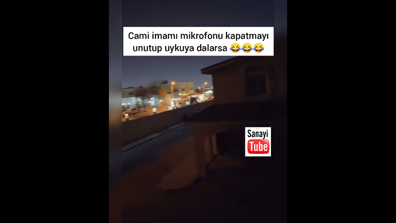 Cami imamı mikrofonu açık unutup uyuya kalırsa