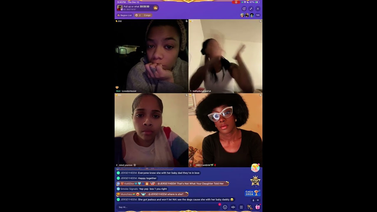 Cami, Sabrina, Kathy and Maria , truth need to be out , bigo