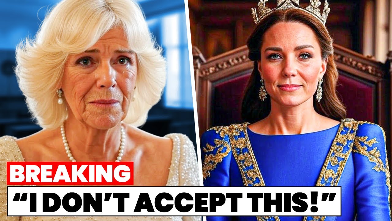 Camilla BREAKS In TEARS As Kate Middleton Takes the Throne And Her Title!?