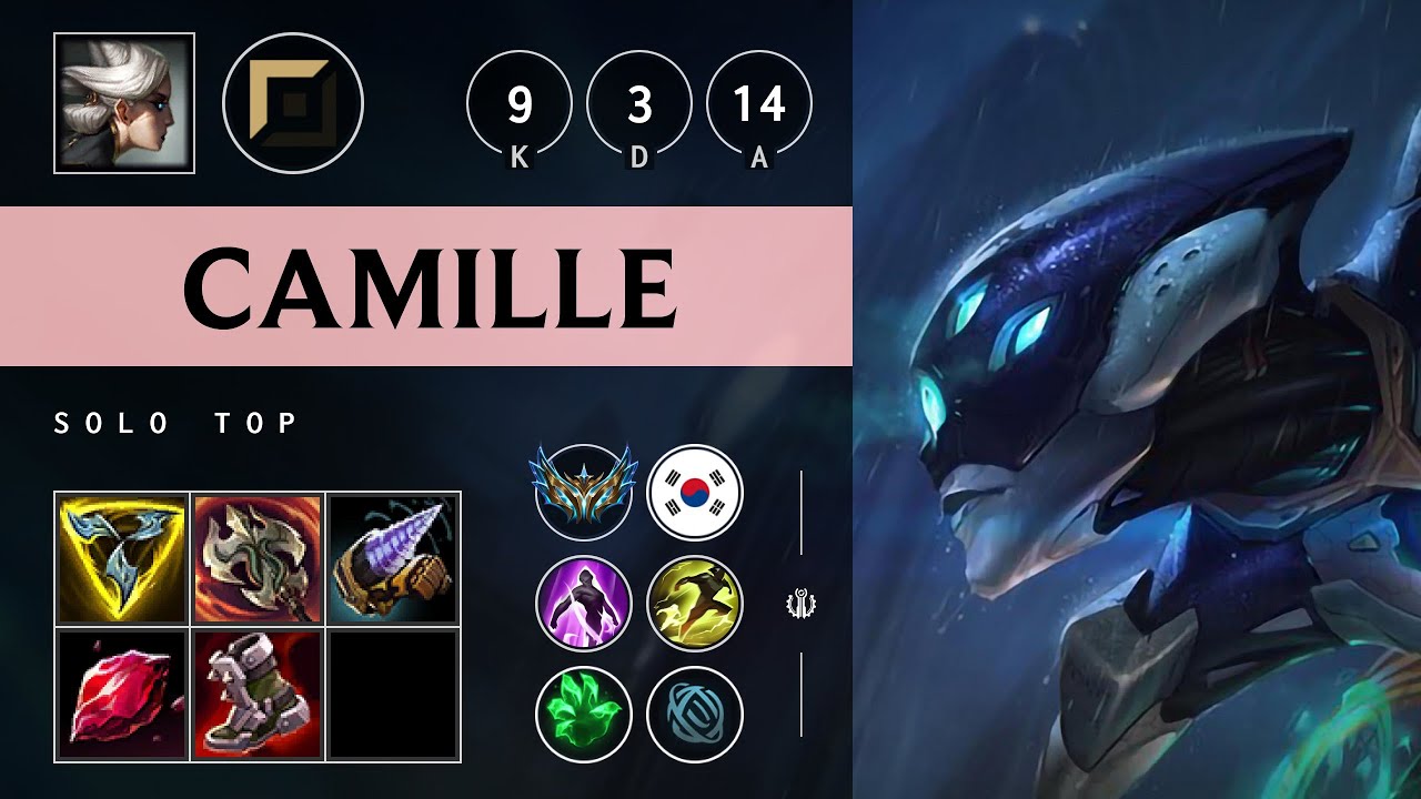 Camille Top vs K'Sante - KR Challenger Patch 25.04