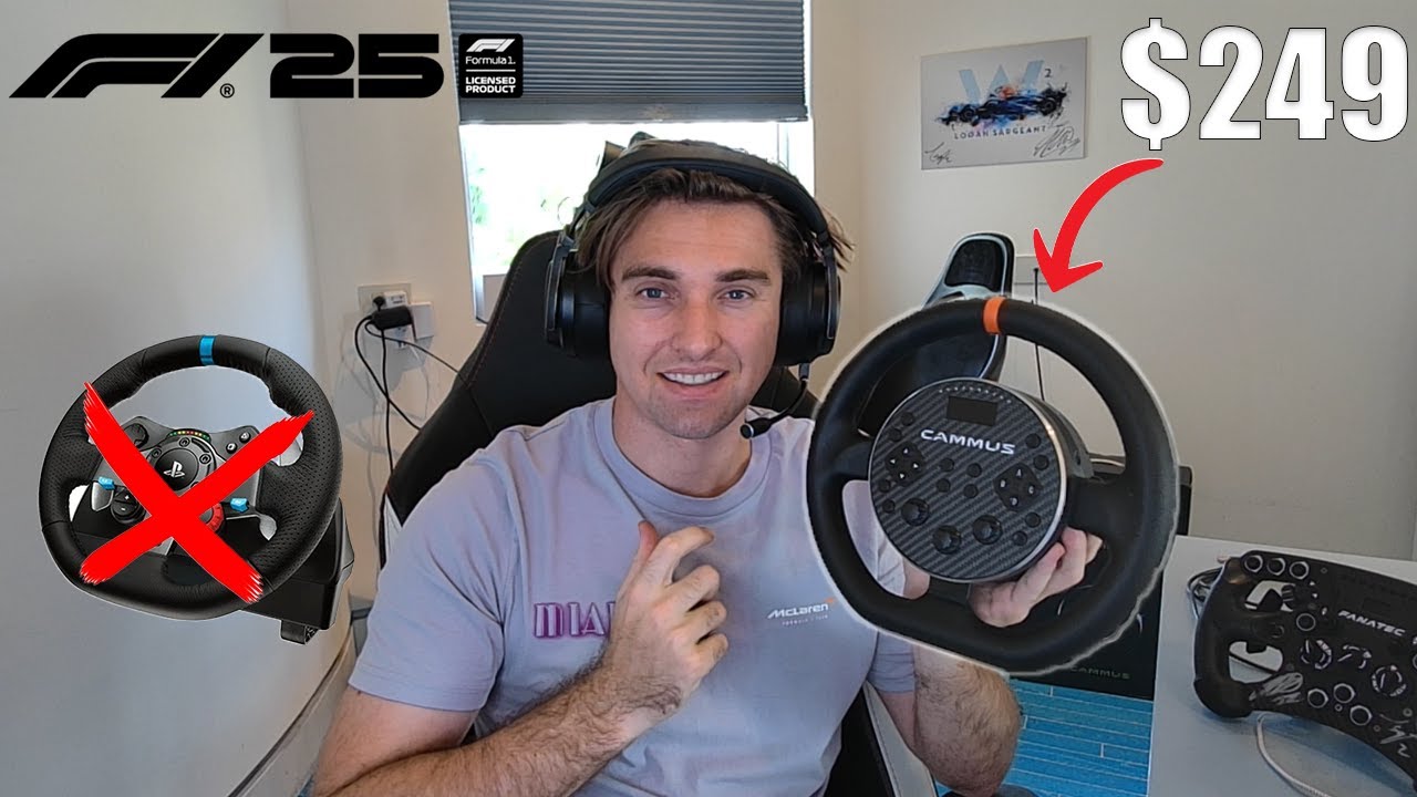 Cammus C5 (7nm) Wheel Review: A F1 25 Perspective! + CP5 Pedals