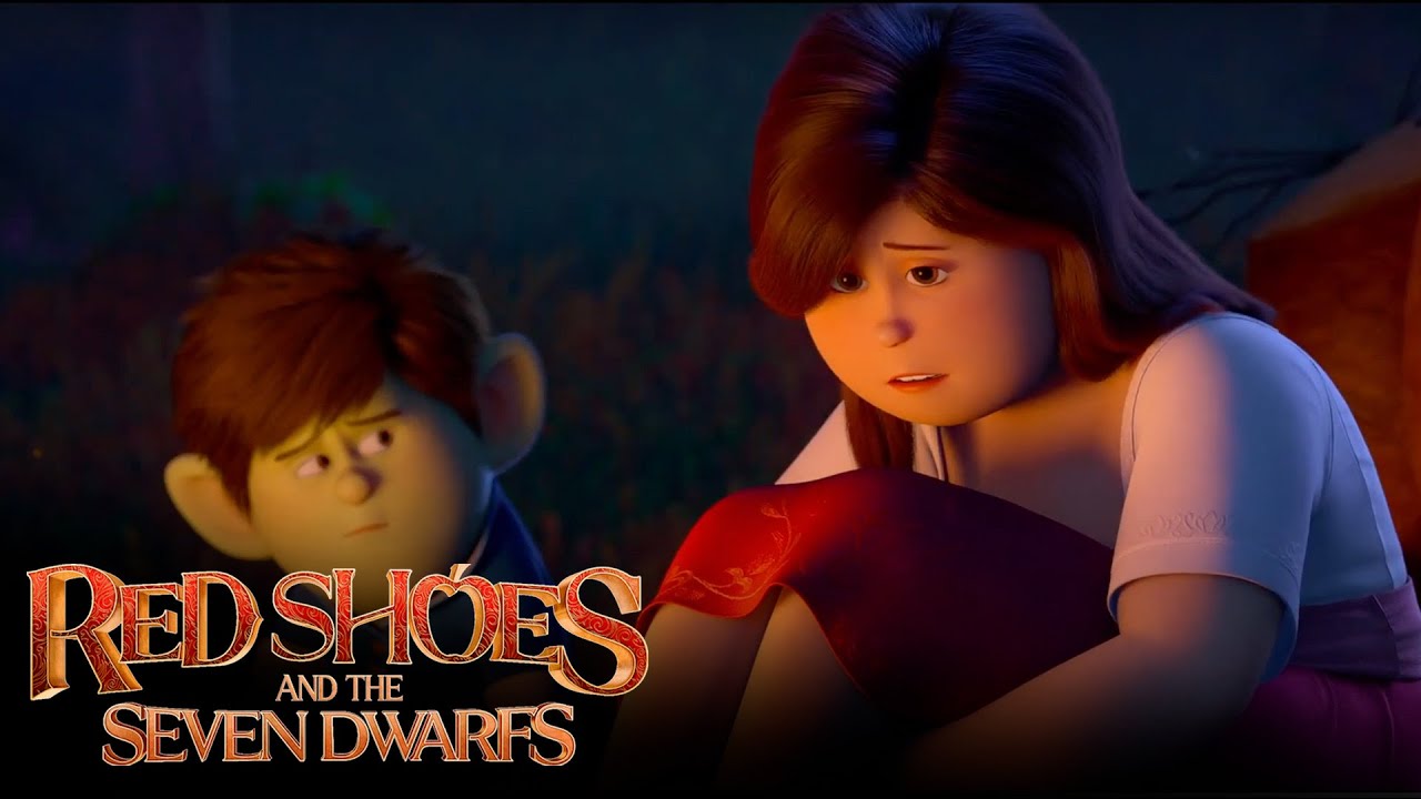 'Campfire Reflection' Scene | Red Shoes and the Seven Dwarfs