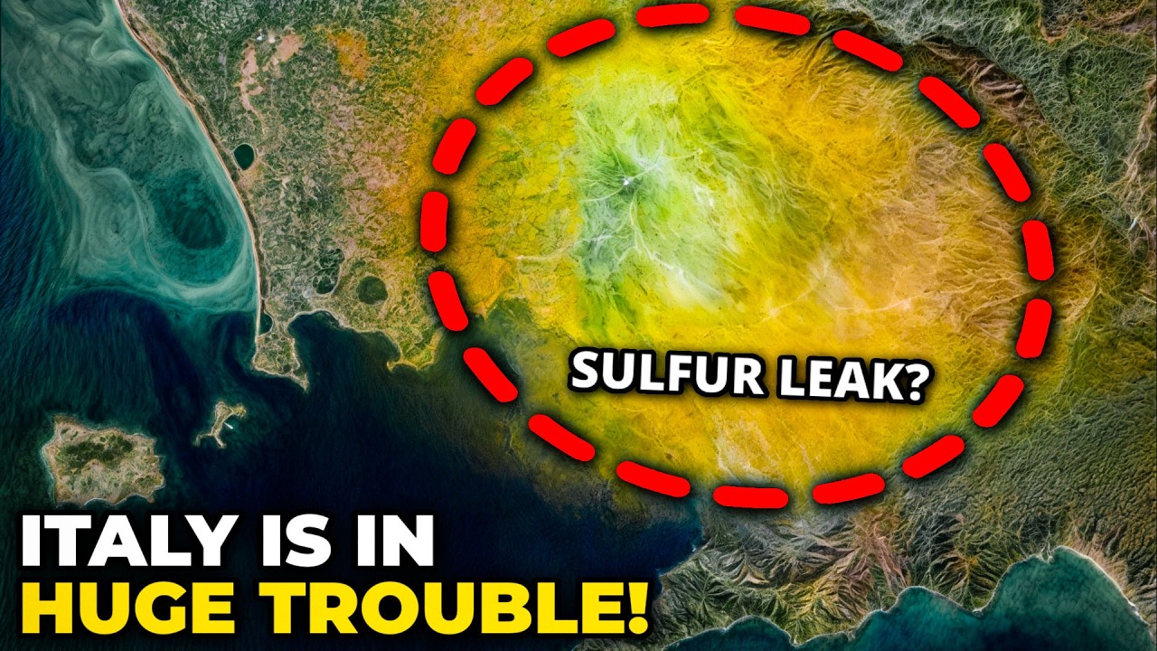 Campi Flegrei Unrest Intensifies!  Rare Sulphur Emissions &  Ground Starts to Crack!