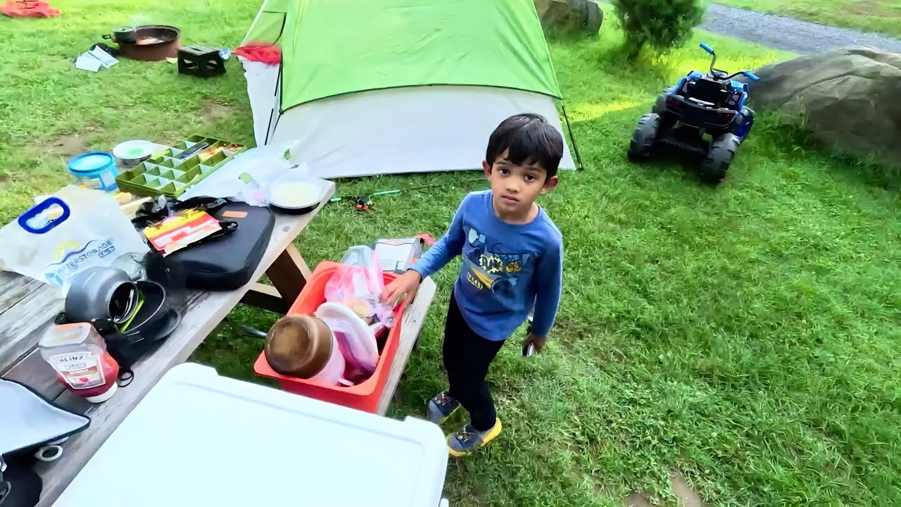 Camping by the River in Virginia 🏕️🏕️