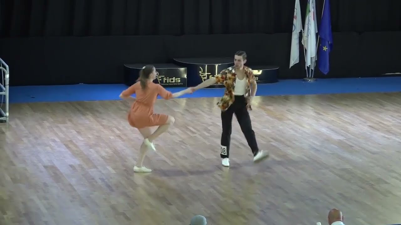 Campionato Italiano di Boogie Woogie a Massa Carrara 2022 Dario e Carlotta