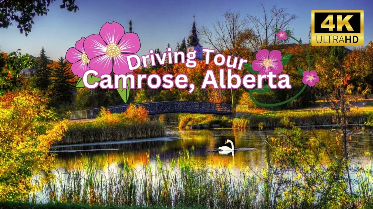 Camrose Alberta Driving Tour | Low Crime | Affordable Living | Small Town Living In Canada