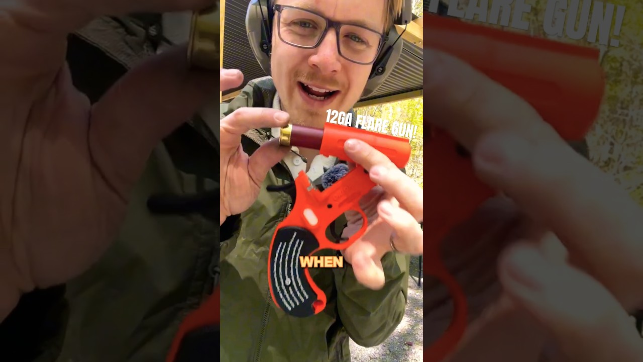 Can A Flare Gun Become A Shotgun???