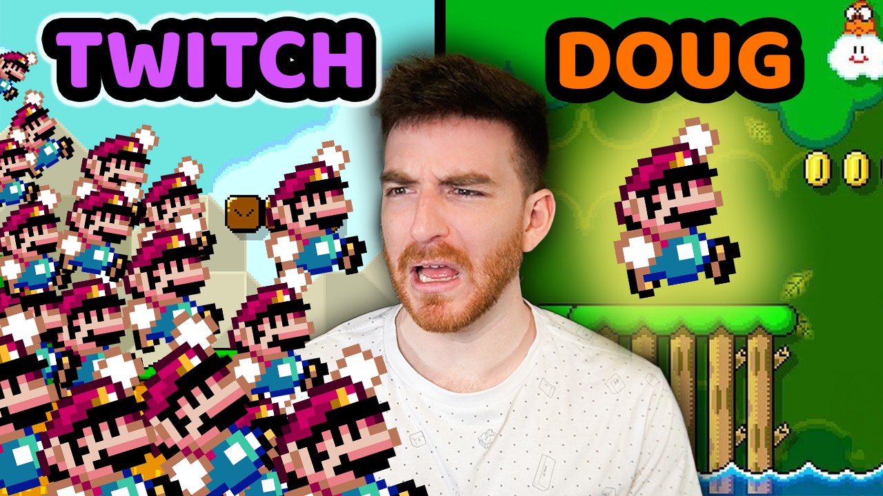 Can I beat Mario before Twitch Chat beats ONE level?