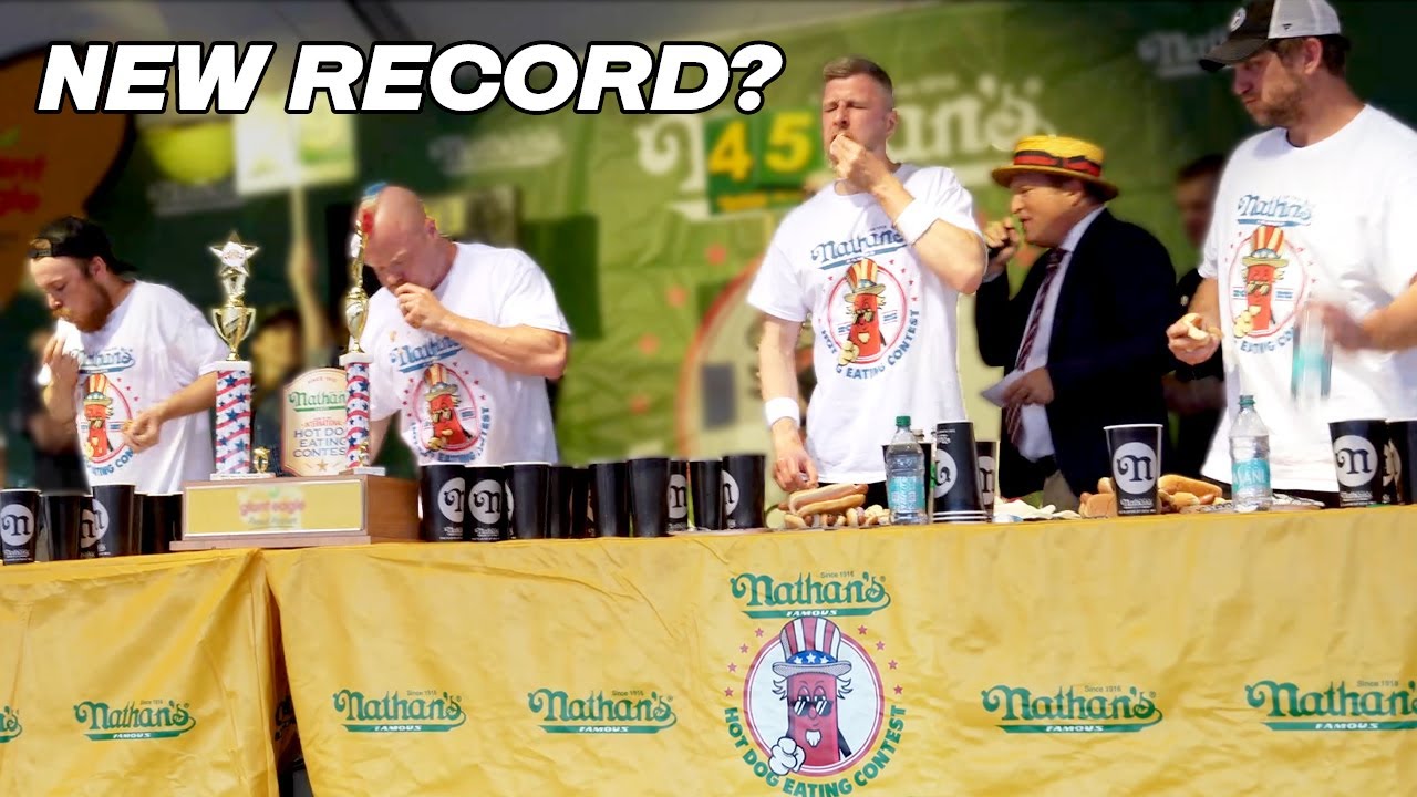 CAN I MAKE IT TO THE BIGGEST EATING CONTEST IN THE WORLD?