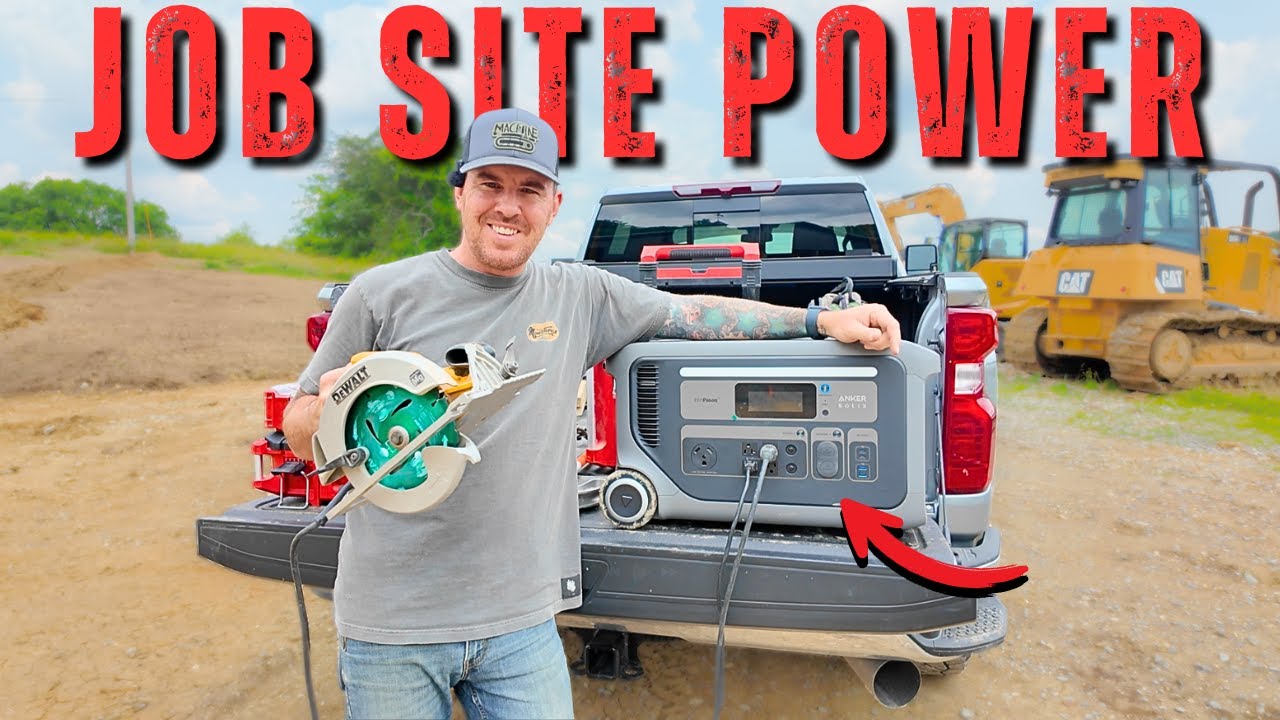 Can The NEW Anker SOLIX F3000 Replace Job Site Generators??