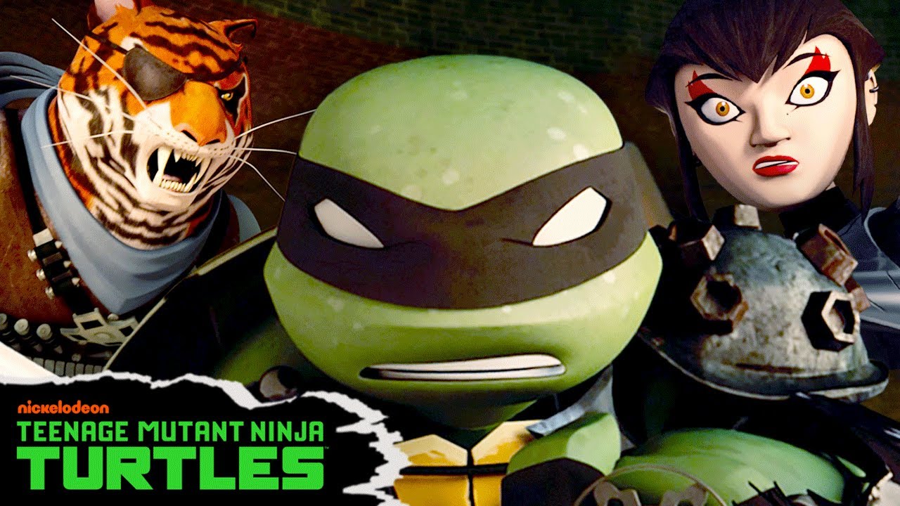 Can the Ninja Turtles and Karai Defeat Tiger Claw? 🐯 | 