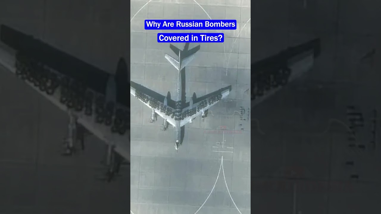 Can Tires Really Protect Russian Bombers from Strikes?