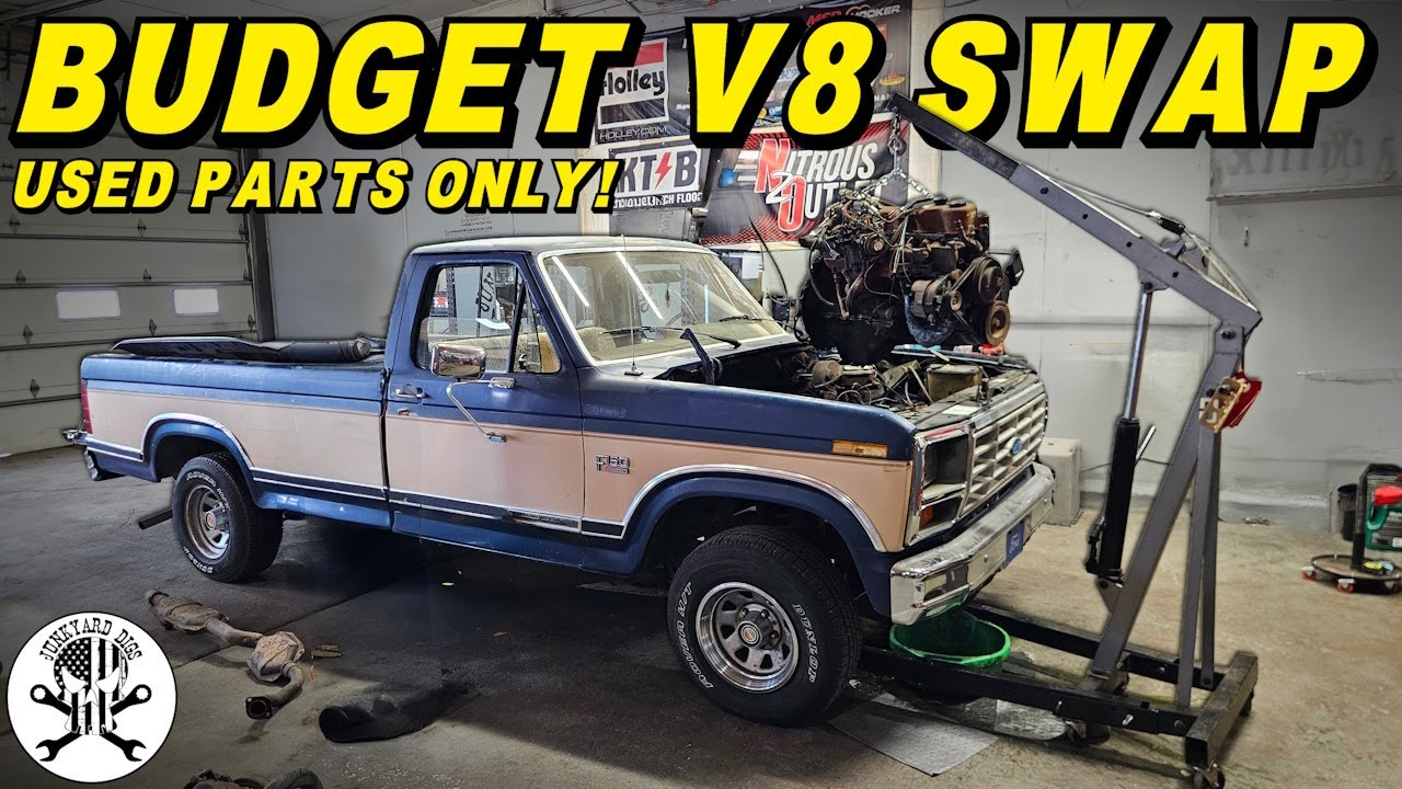 Can we V8 Swap an old Ford for DIRT CHEAP??