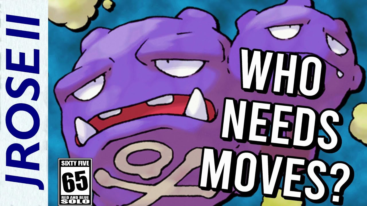 Can you beat Pokemon Red/Blue with Just a Weezing?