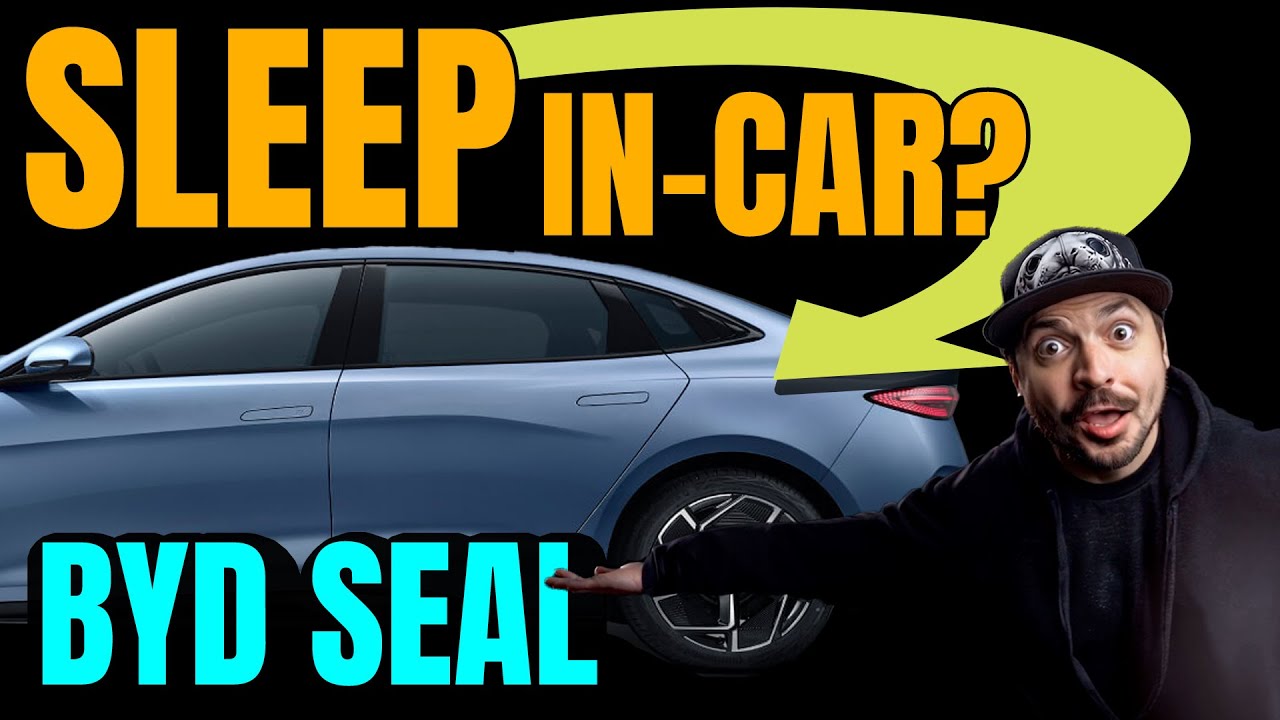 Can You Sleep In BYD SEAL? Sporty Electric Sedal for Car Camping #bydseal #byd