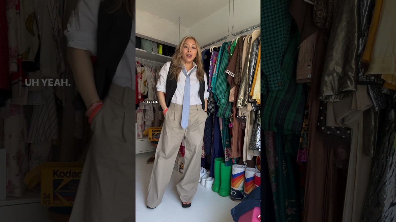 “Can you style that vest? I have one but I feel like I work at the movie theater when I wear it.”