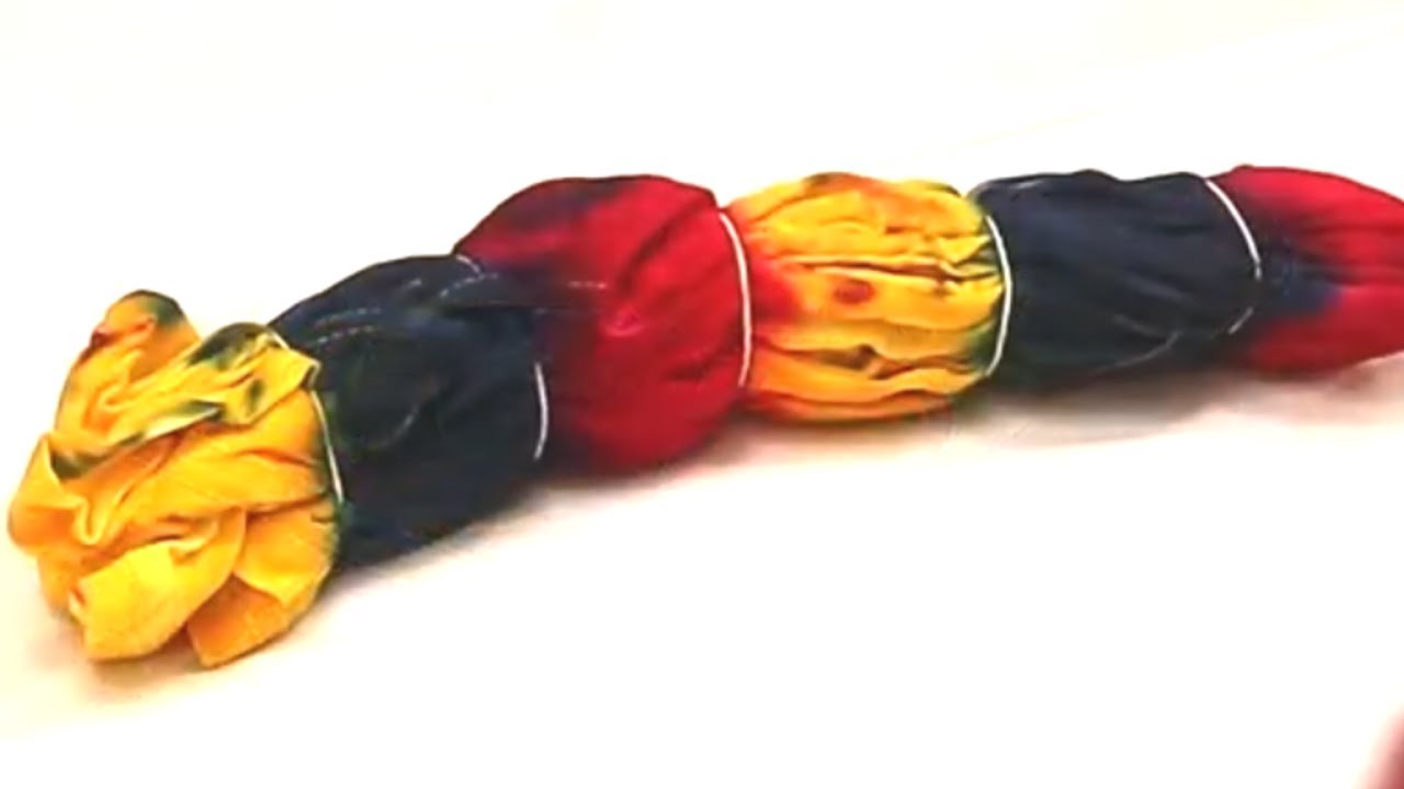 Can you TIE DYE a wet shirt - Comparison between a dry shirt?