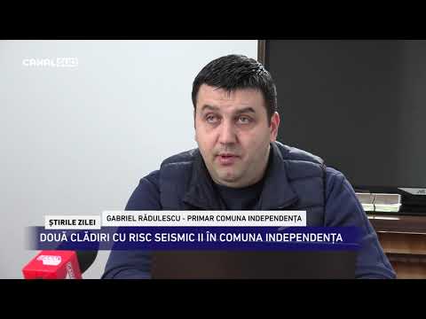 CANAL SUD / DOUĂ CLĂDIRI CU RISC SEISMIC II ÎN COMUNA INDEPENDENȚA