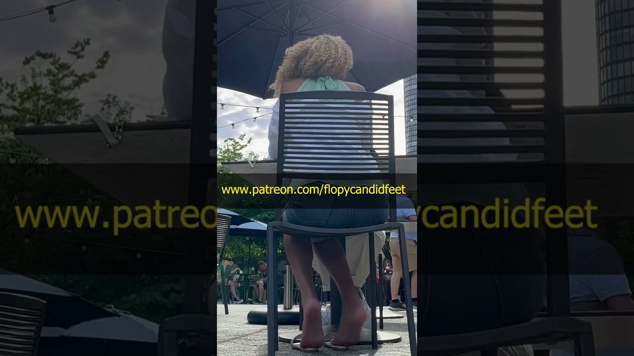 Candid feet