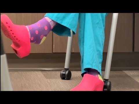Candid Shoeplay Dangling