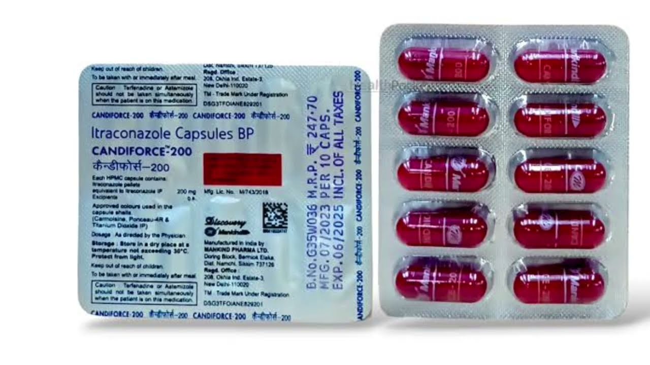 candiforce 200 mg ka shi use