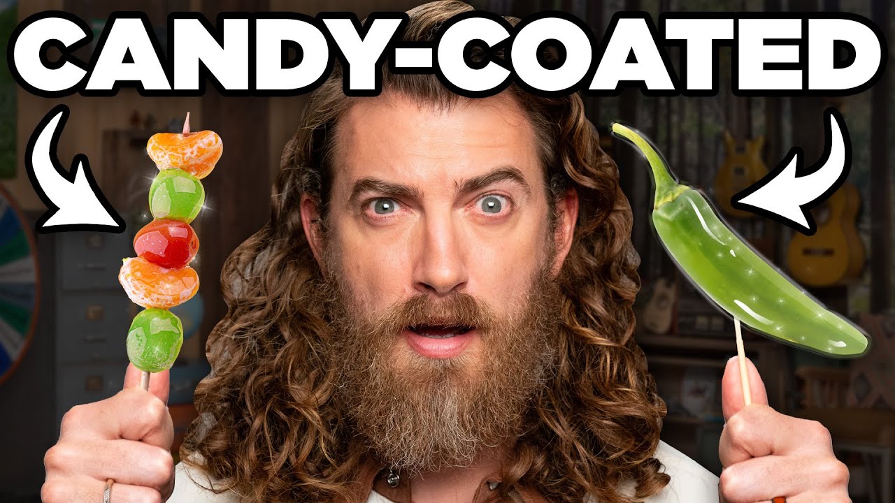 Candy Coating Everything Taste Test (Tanghulu)