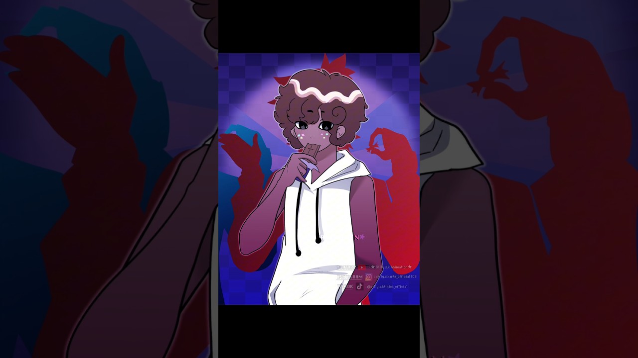 Candy Cookie Chocolate 🍭🍪🍫 [ Human Ver. ] #dandysworld #trending #fyp #animation #meme #alightmotion