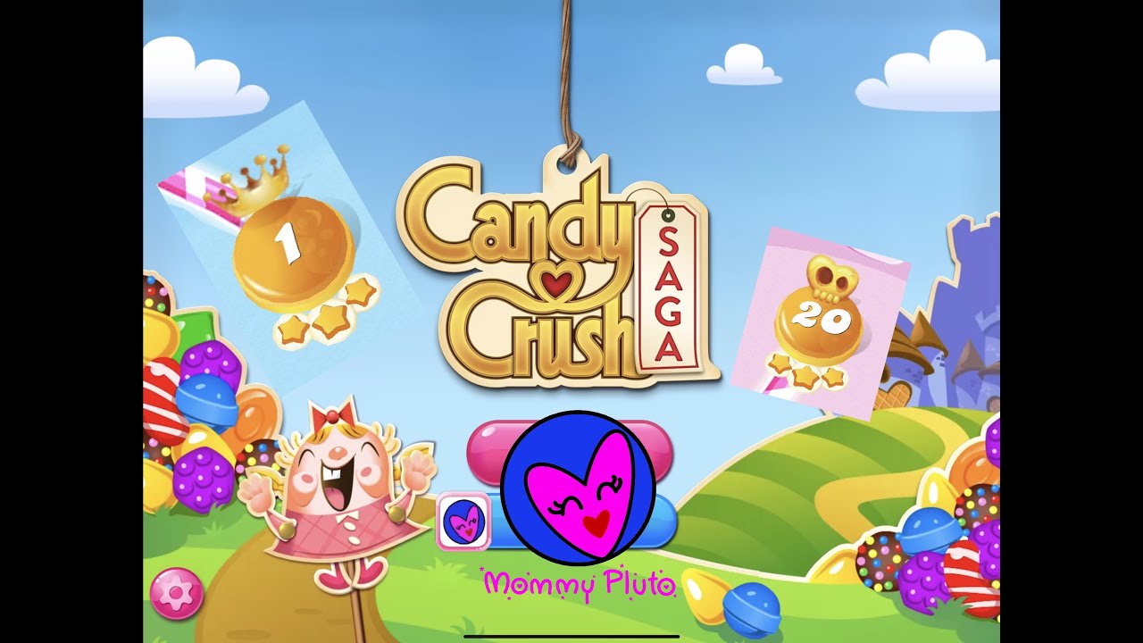 Candy Crush Saga Level 1-20 [NEW version2023] // NO BOOSTERS // @mommypluto