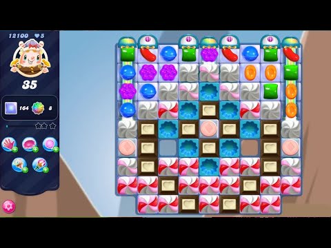 Candy Crush Saga Level 12110 No Boosters
