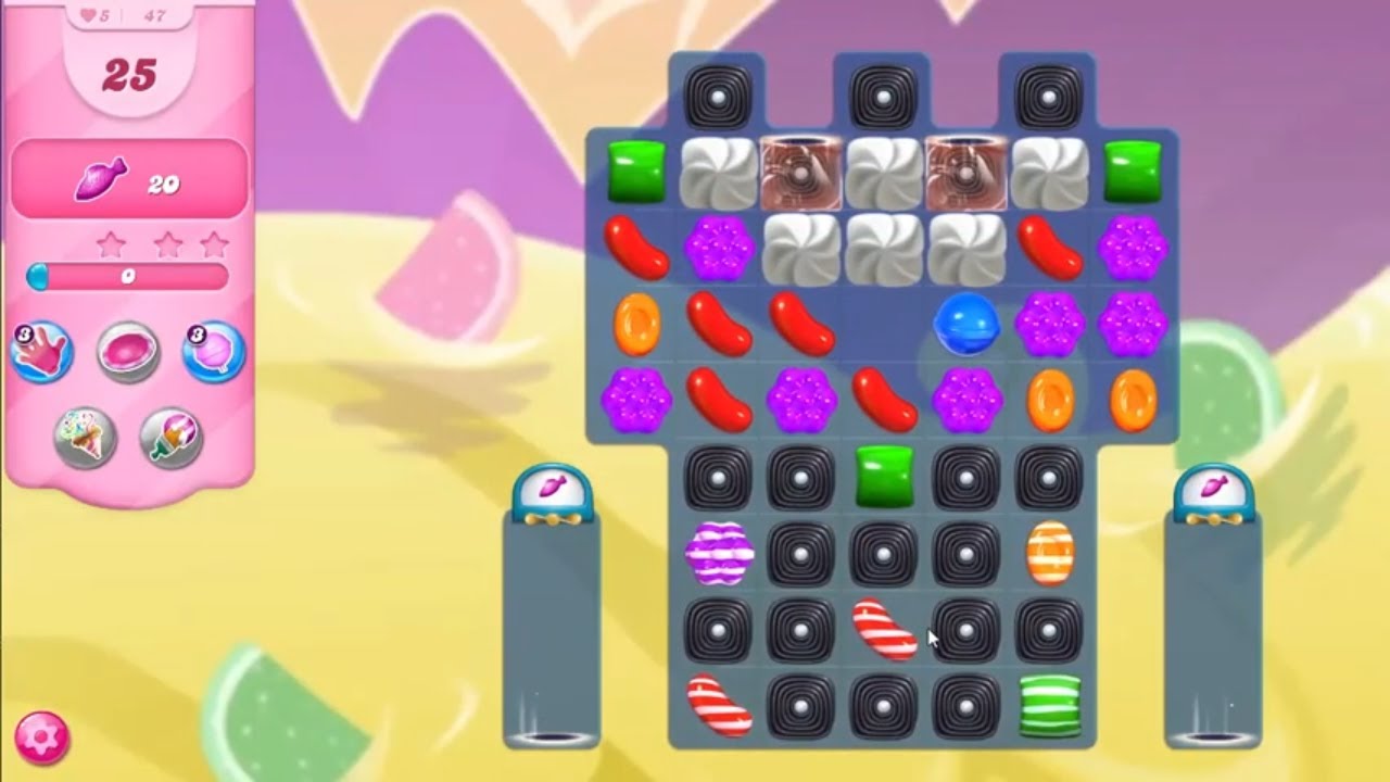 Candy Crush Saga LEVEL 47 NO BOOSTERS