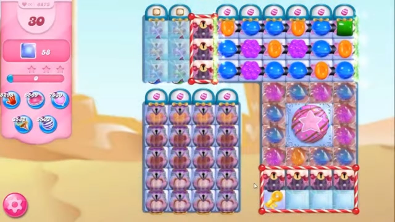 Candy Crush Saga LEVEL 6873 NO BOOSTERS