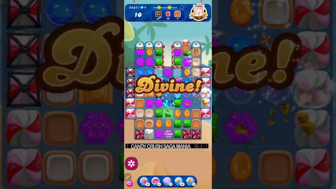 Candy Crush Saga Level 8537 NO BOOSTERS Super Sugar Crush™ 26 V